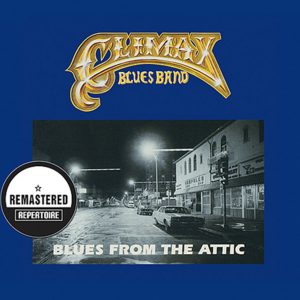 Climax Blues Band Blues from the Attic album cover with old American street scene