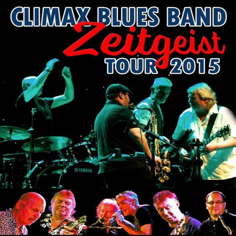 Poster for Climax Blues Band Zeitgeist Tour 2015