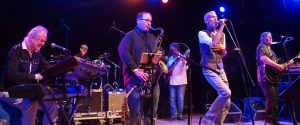 Climax Blues Band live in 2016 with George Glover, Graham Dee, Lester Hunt, Roy Adams, Neil Simpson and Chris ‘Beebe’ Aldridge.