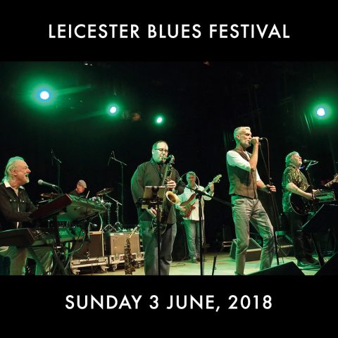 Leicester Blues Festival Climax Blues Band perform live with Graham Dee on vocals and ‘Beebe’ Aldridge on sax