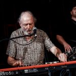 George Glover on keyboards with Climax Blues Band live at Lichfield Guild Hall September 2021