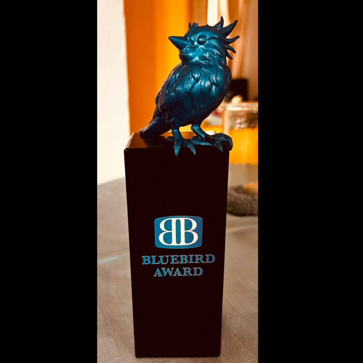 George Glover 2024 Bluebird award for Outstanding Blues Artist